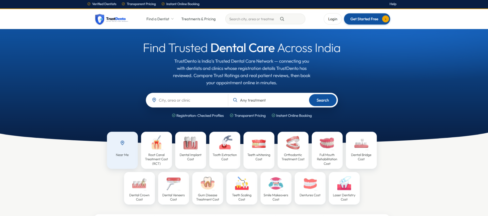 Trustdento Banner